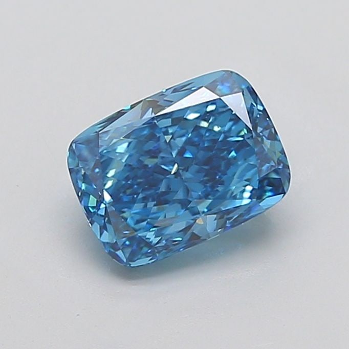 Loose Diamond - CUSHION MODIFIED 2.76ct Fancy Vivid Blue VS1: Loose Diamond - CUSHION MODIFIED 2.76ct Fancy Vivid Blue VS1 Source: This is a real non-mined Diamond that has been grown in a lab Shape: CUSHION MODIFIED Carats: 2.76 Color: Fancy Vivid Blue Certific