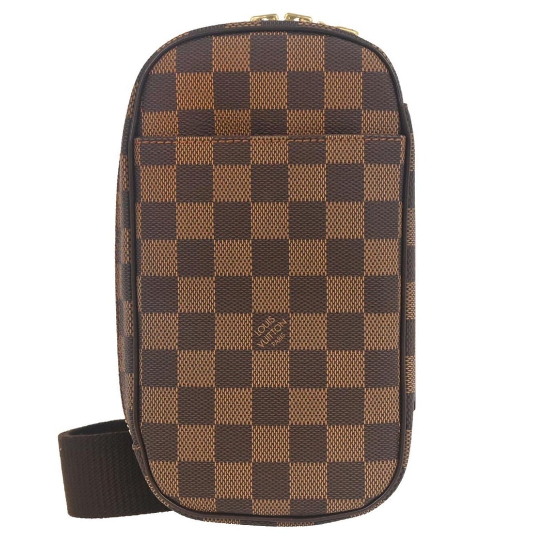 Louis Vuitton Damier Ebene Gange Bum Bag N48048 Adjustable Strap (1 of 10)