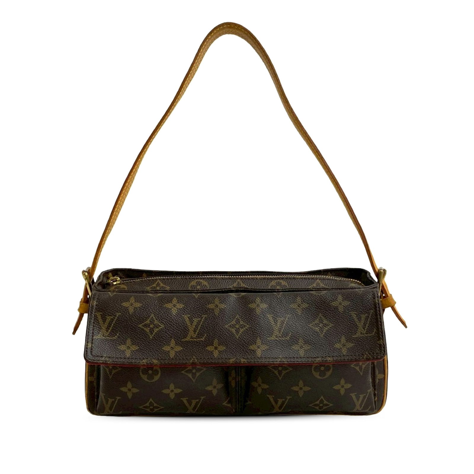 Louis Vuitton Viva Cite MM Shoulder Bag Monogram Canvas with Leather Trim (1 of 9)