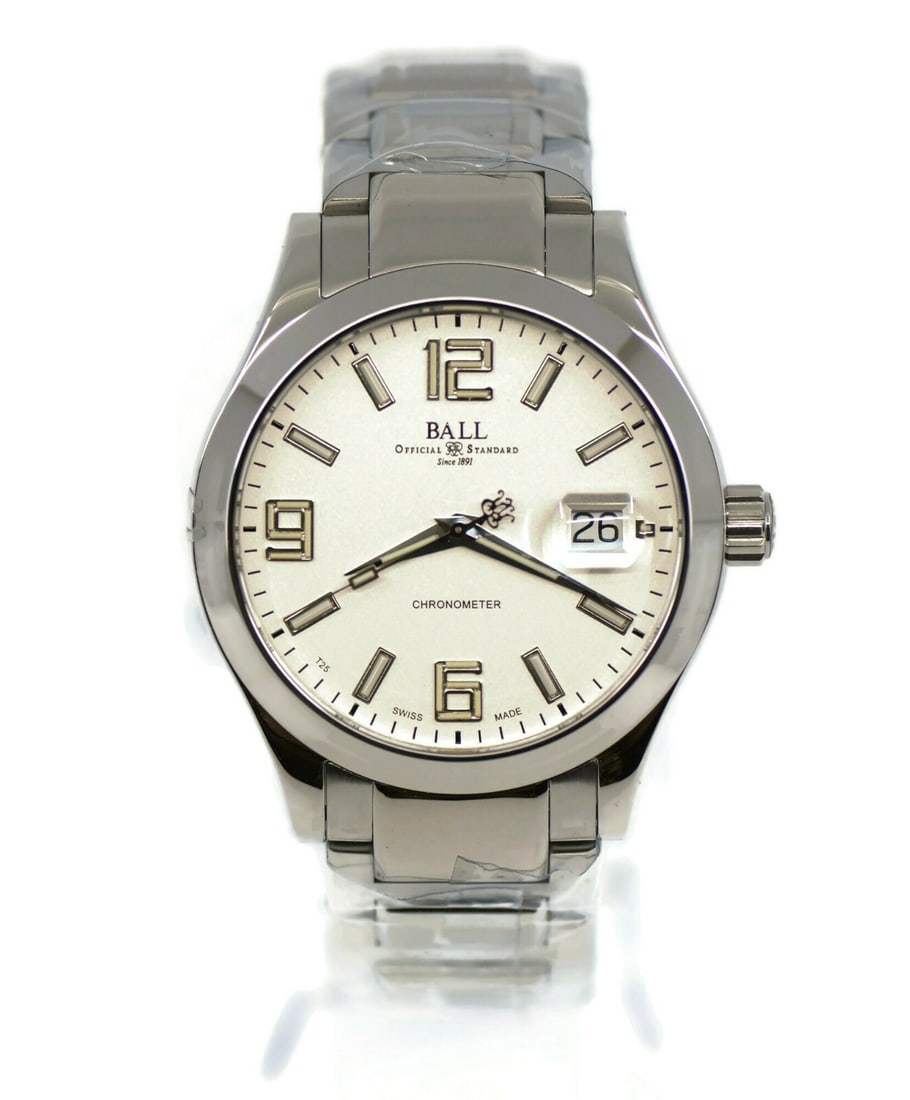 Ball Engineer II Pioneer Stainless Steel Automatic Watch NM2026C-S4CAJ-SL with Box and Papers: Ball Engineer II Pioneer Stainless Steel Automatic Watch NM2026C-S4CAJ-SL with Box and Papers This Ball Engineer II Pioneer wristwatch combines sophistication and functionality with its stainless stee