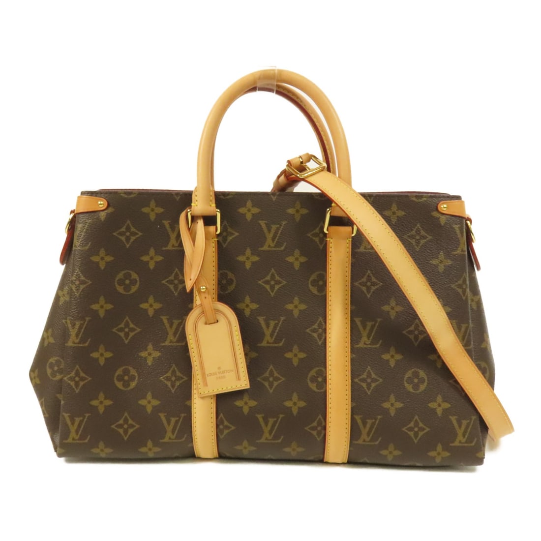 LOUIS VUITTON Soufflot MM 2way Shoulder Bag M44816 Monogram Brown (1 of 15)