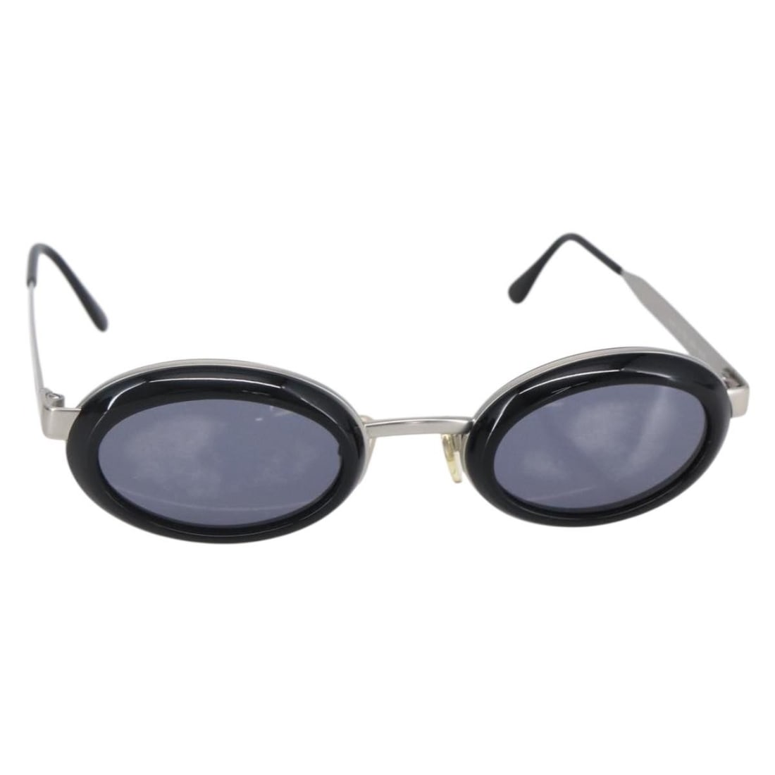 CHANEL Black Plastic Sunglasses with Case BA7282 Made in Italy: CHANEL Black Plastic Sunglasses with Case BA7282 Made in Italy Elevate your style with these CHANEL sunglasses, expertly crafted in Italy from high-quality plastic. Featuring a sleek black design, the