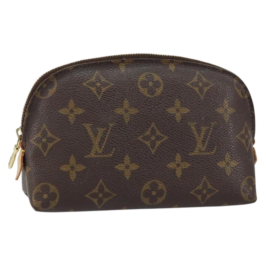 LOUIS VUITTON Monogram Cosmetic Pouch M43998 Auth Spain: LOUIS VUITTON Monogram Cosmetic Pouch M43998 Auth Spain Introducing the LOUIS VUITTON Monogram Pochette Cosmetic PM Pouch, an elegant and versatile accessory crafted from high-quality Monogram Canvas.