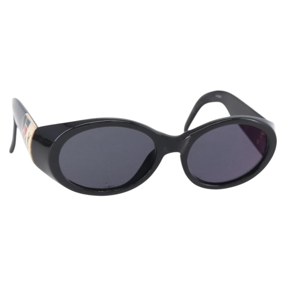 Black Plastic Saint Laurent Sunglasses Italy (1 of 10)