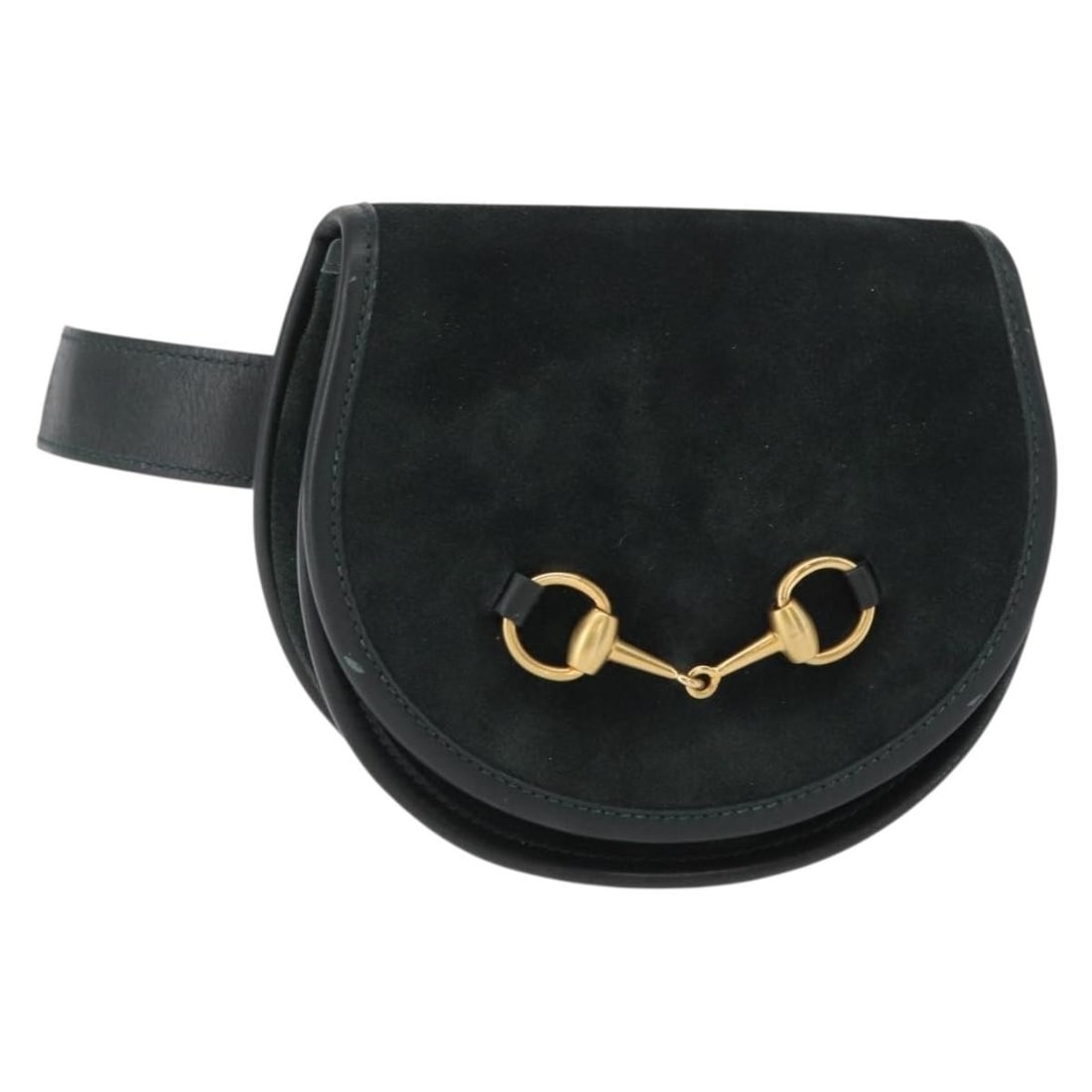 GUCCI Green Gold Suede Leather Waist Bag Auth Italy: GUCCI Green Gold Suede Leather Waist Bag Auth Italy This authentic GUCCI waist bag showcases a luxurious blend of suede in a striking green and gold color scheme. Measuring approximately 6.3 inches (1