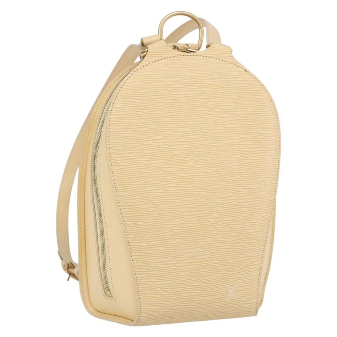 LOUIS VUITTON Epi Leather Mabillon Backpack Vanilla M5223A Auth: LOUIS VUITTON Epi Leather Mabillon Backpack Vanilla M5223A Auth Discover the elegance of the LOUIS VUITTON Epi Mabillon Backpack in a stunning Vanilla color. Crafted in France from high-quality Epi le