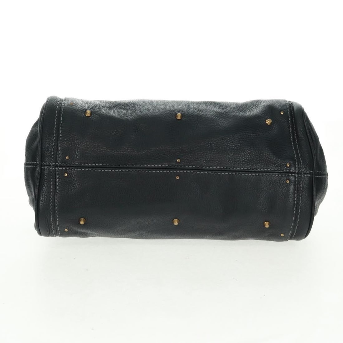 Chloe Paddington Black Leather Handbag with Gold and Silver Accents - 5