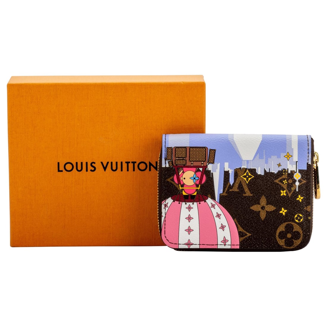 Louis Vuitton Limited Edition Shanghai Zipped Wallet Christmas 2019: Louis Vuitton Limited Edition Shanghai Zipped Wallet Christmas 2019 This limited edition Louis Vuitton zipped wallet from the Christmas 2019 Shanghai collection is a perfect blend of elegance and func