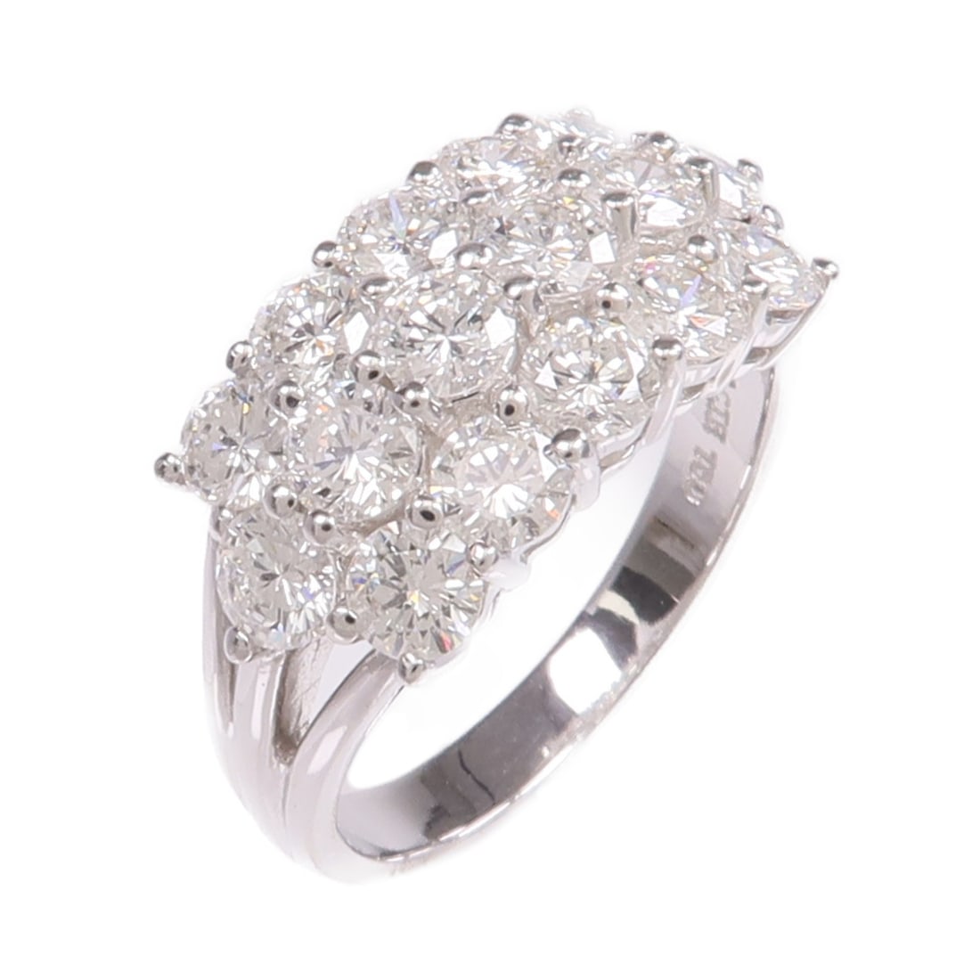 18K White Gold Diamond Ring Size US 6 (1 of 8)