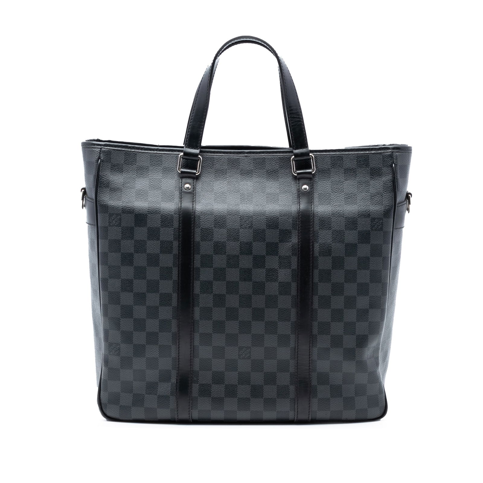 Louis Vuitton Tadao PM Black Damier Graphite Fabric Tote Bag (1 of 7)