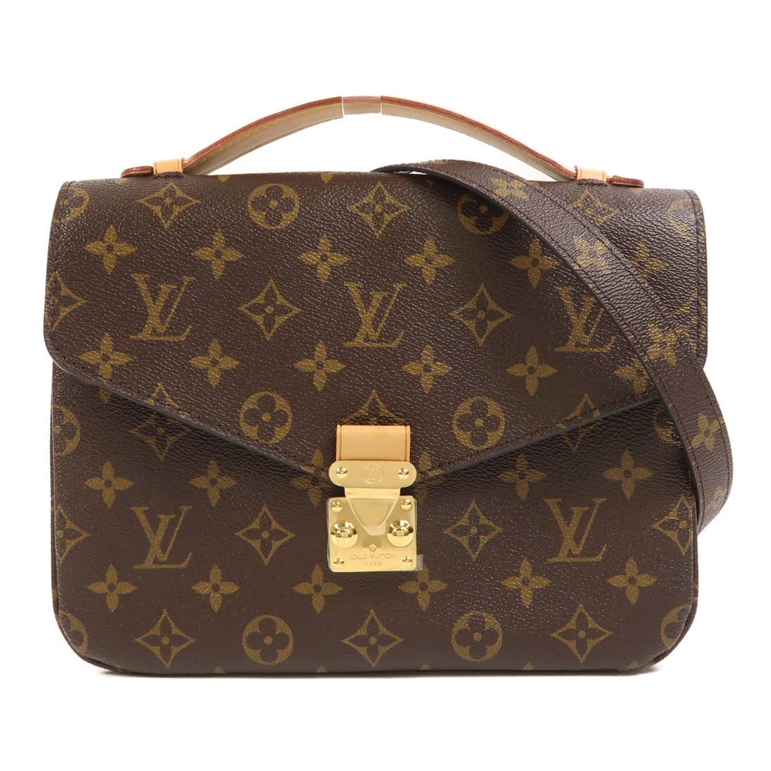 Louis Vuitton Pochette Metis MM Monogram Brown Shoulder Bag M44875 GHW (1 of 18)