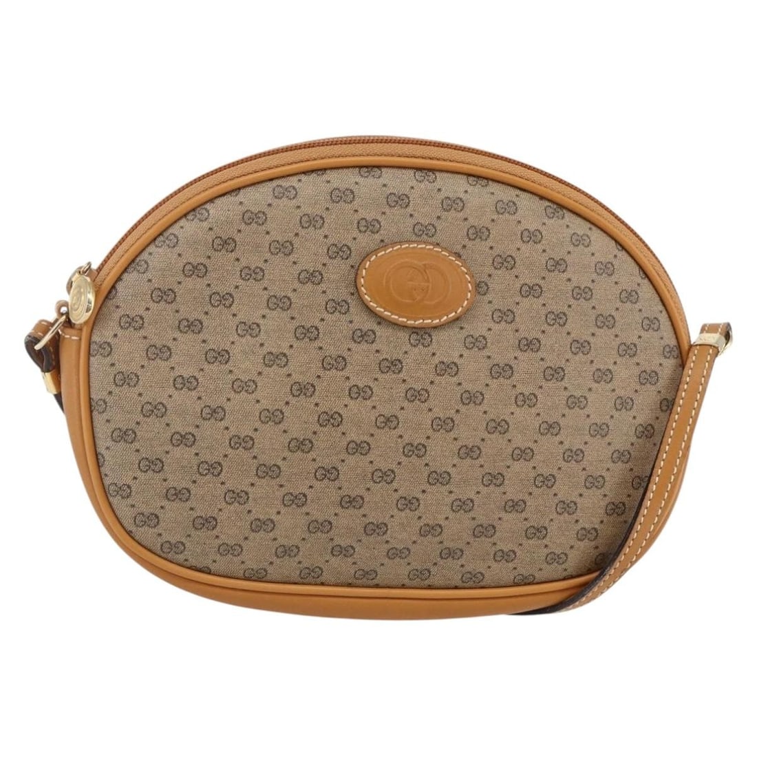 GUCCI Micro GG Supreme Beige Gold Shoulder Bag 007 89 1113 Authentic: GUCCI Micro GG Supreme Beige Gold Shoulder Bag 007 89 1113 Authentic This authentic GUCCI Micro GG Supreme Shoulder Bag showcases a stylish blend of beige and gold. Crafted from durable PVC leather an