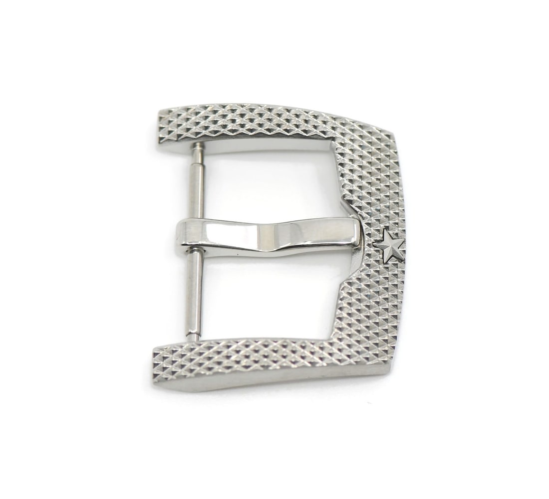 Zenith 18mm Stainless Steel Buckle Authentic Wristwatch Band: Zenith 18mm Stainless Steel Buckle Authentic Wristwatch Band Enhance your timepiece with this authentic Zenith stainless steel buckle, designed for wristwatch bands. Crafted from durable stainless ste