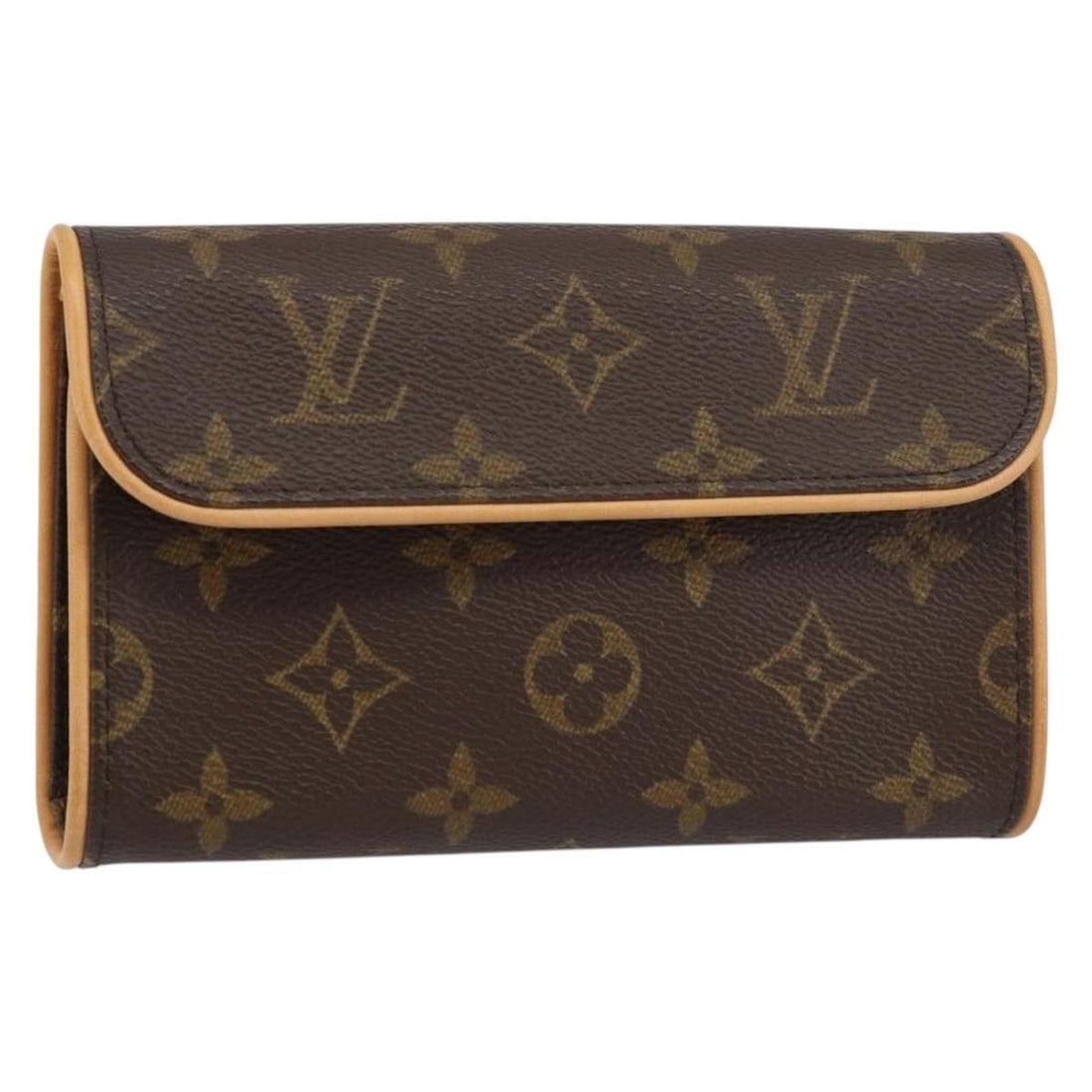 LOUIS VUITTON Monogram Pochette Waist Bag M51855 Auth France (1 of 18)