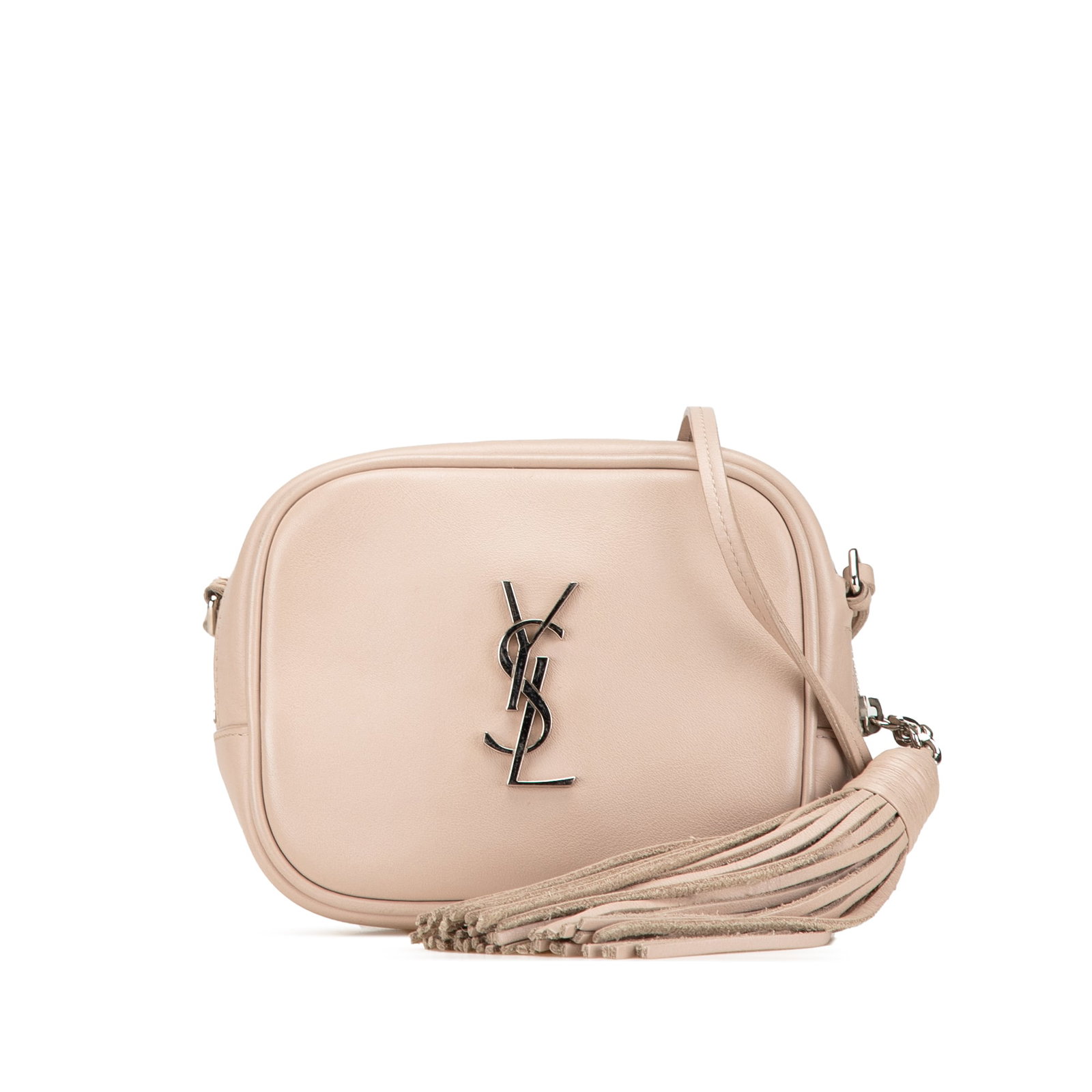 Saint Laurent Brown Nappa Monogram Blogger Crossbody Bag (1 of 8)
