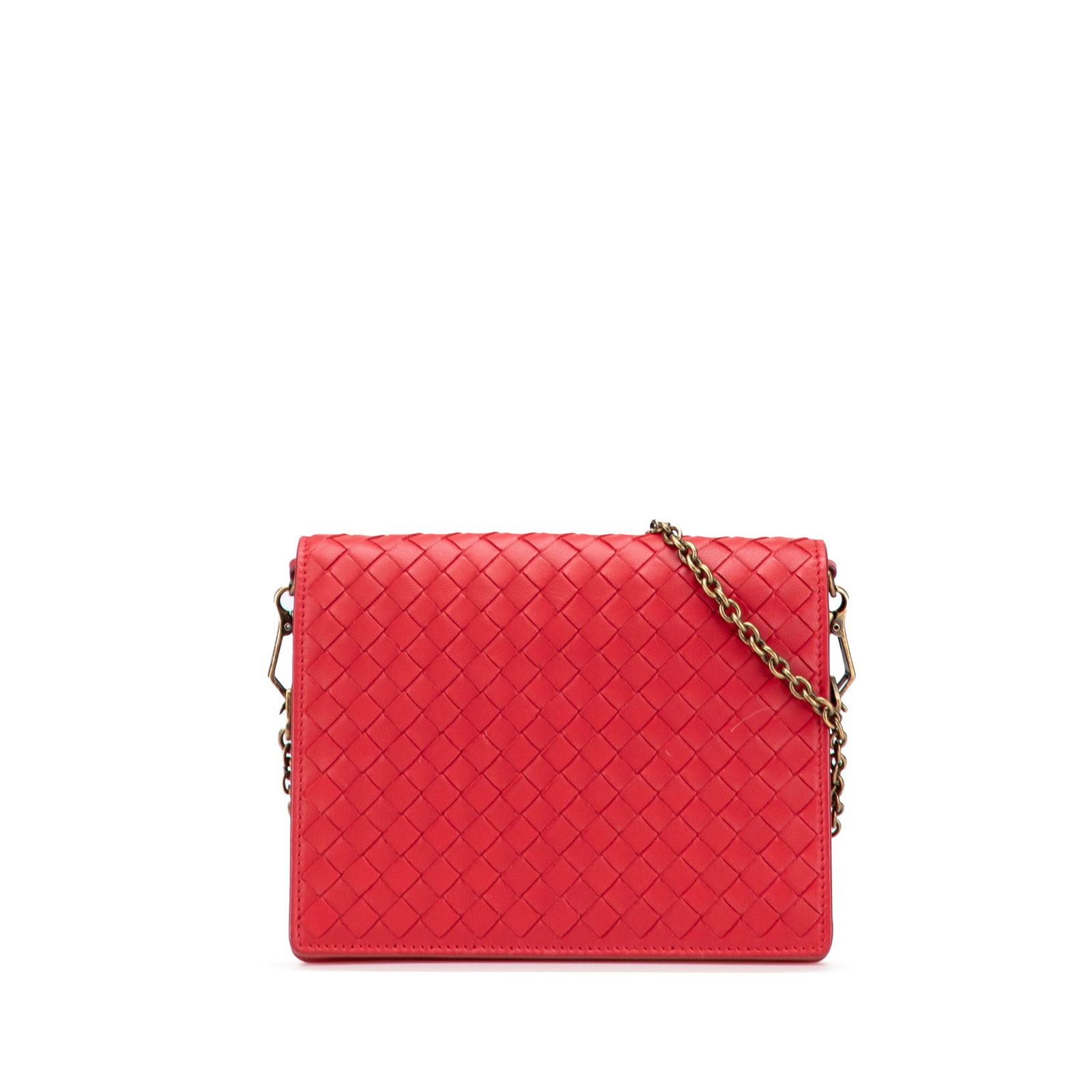 Bottega Veneta Red Nappa Intrecciato Wallet On Chain Italy: Bottega Veneta Red Nappa Intrecciato Wallet On Chain Italy The Bottega Veneta Nappa Intrecciato Wallet On Chain is an exquisite accessory crafted from woven leather, showcasing the brand's signature s