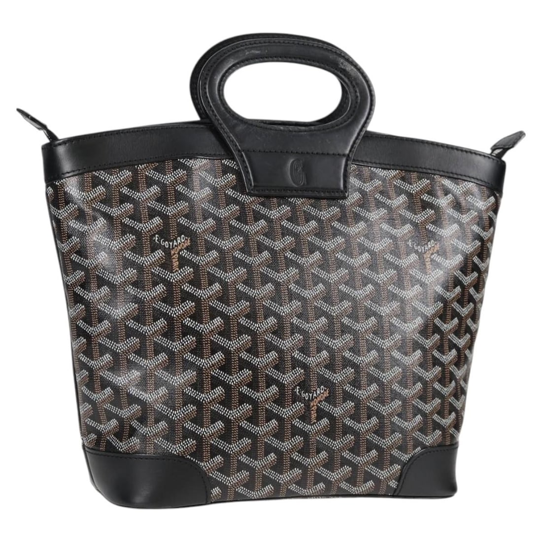 Goyard Beluga Black Coated Canvas Handbag 24cm x 25cm x 10cm (1 of 18)