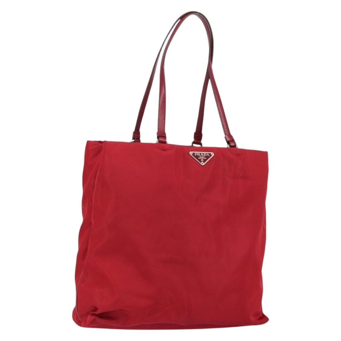Red Nylon Prada Tote Vintage Model 30cm x 32cm x 8cm (1 of 18)
