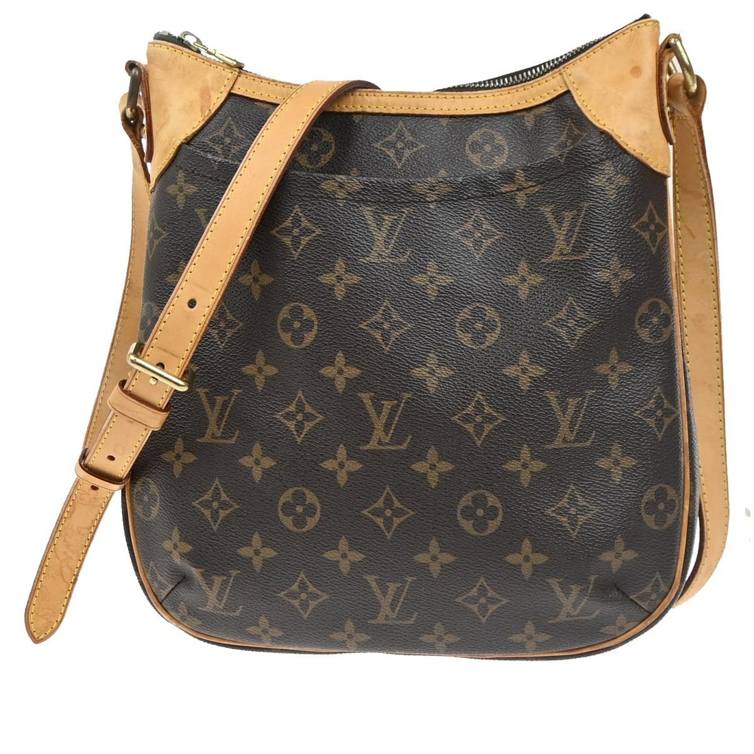 Louis Vuitton Odeon Brown Monogram Canvas Shoulder Bag (1 of 18)