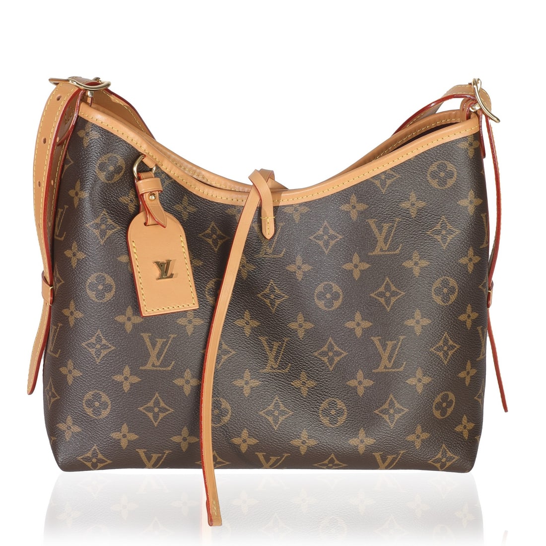 Louis Vuitton CarryAll PM Brown Canvas Shoulder Bag with Accessories (1 of 10)