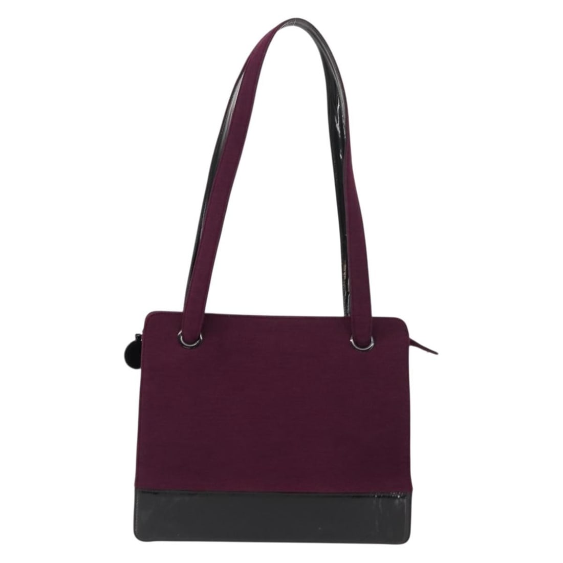 Purple Chanel Vintage Logo Tote Bag in Cotton: Purple Chanel Vintage Logo Tote Bag in Cotton This Chanel Vintage Logo Tote is crafted from purple cotton and features the iconic logo design. Designed for women, this pre-owned tote originates from F