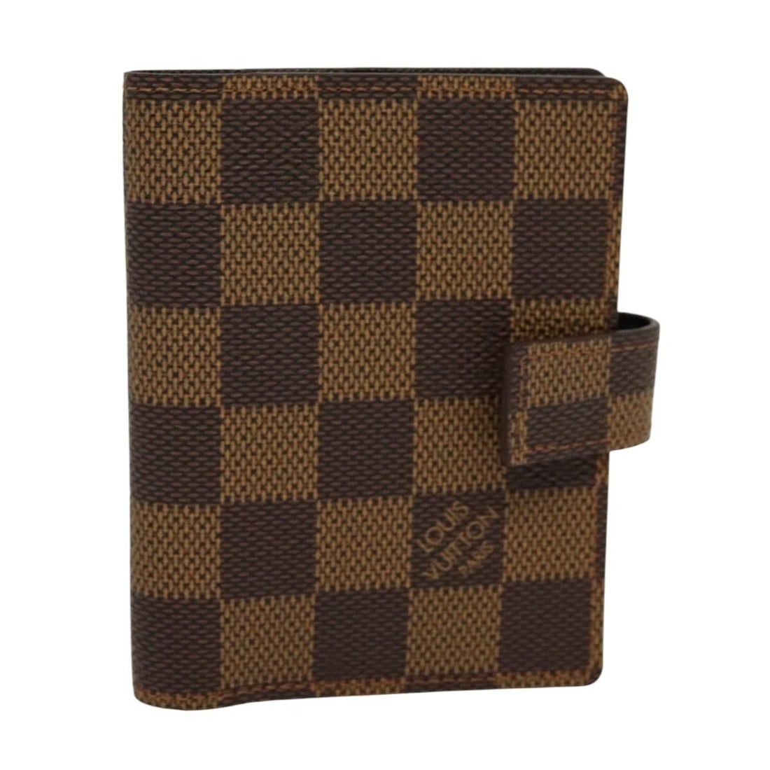 Louis Vuitton Damier Ebene Mini Agenda Planner Cover R20705 Auth: Louis Vuitton Damier Ebene Mini Agenda Planner Cover R20705 Auth This authentic LOUIS VUITTON Damier Ebene Agenda Mini Day Planner Cover exudes luxury and functionality. Crafted from durable Damier Eb