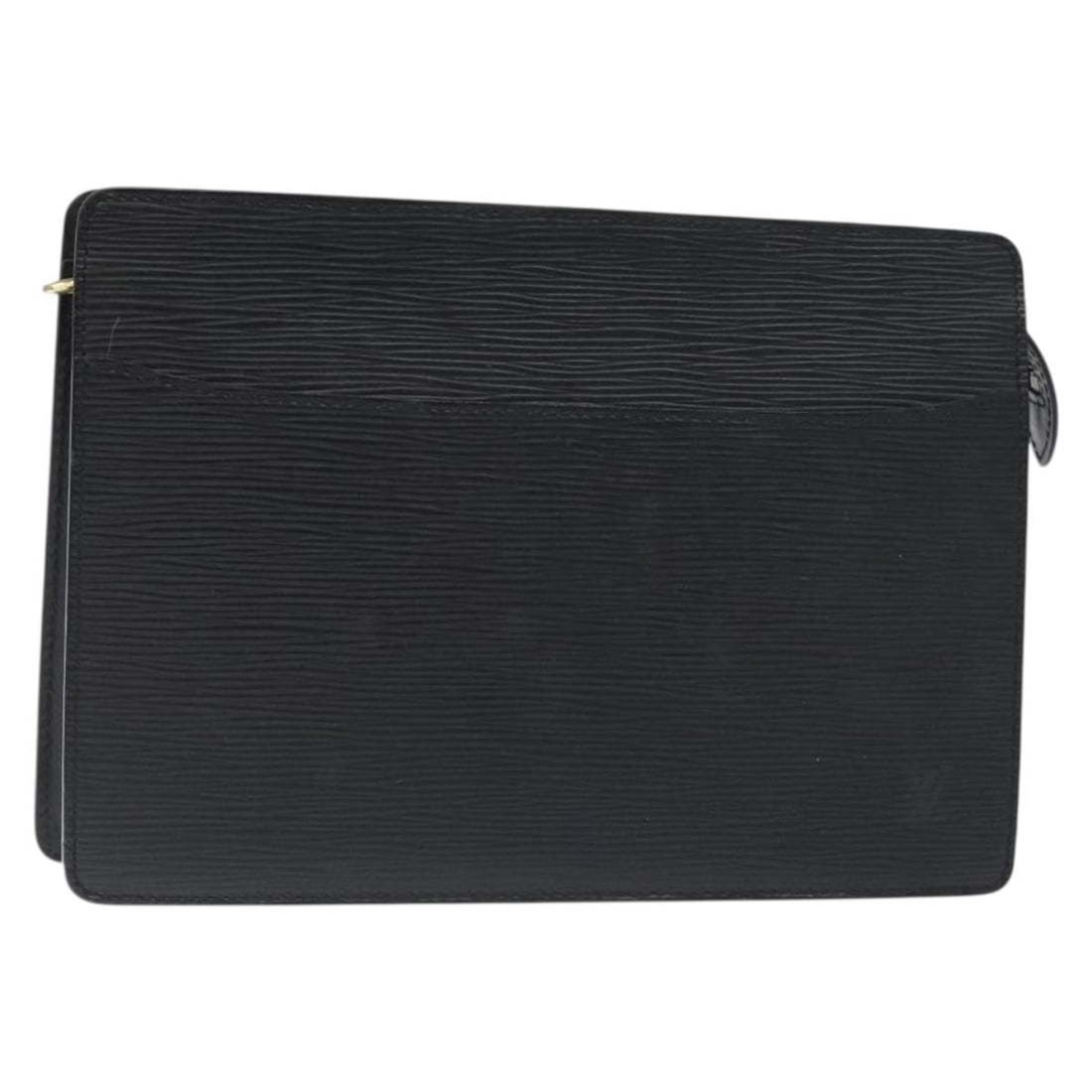Louis Vuitton Epi Pochette Homme Clutch Bag Black M52522 Authentic (1 of 18)