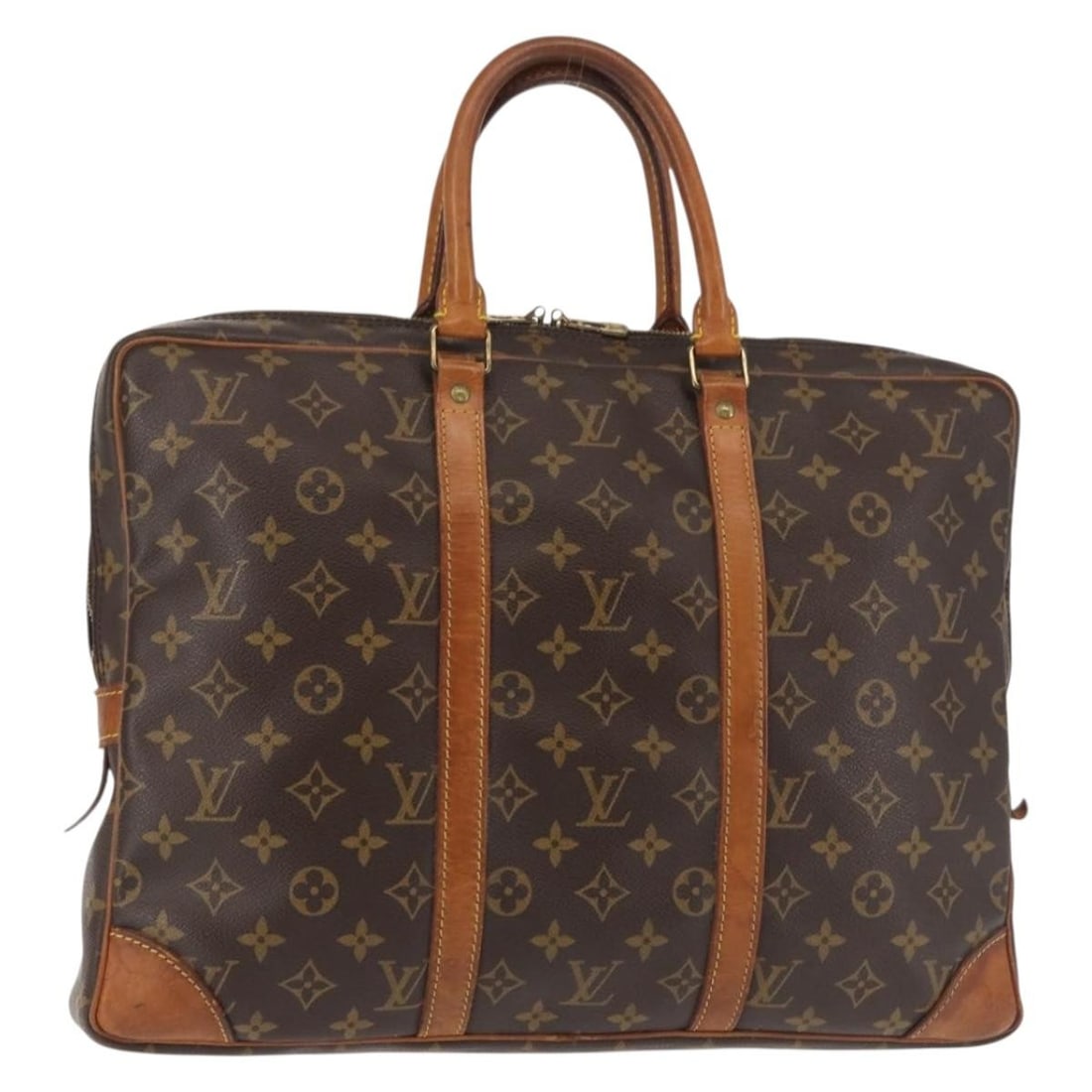 LOUIS VUITTON Monogram Porte Documents Voyage Bag M52005 Made in France: LOUIS VUITTON Monogram Porte Documents Voyage Bag M52005 Made in France This LOUIS VUITTON Monogram Porte Documents Voyage Business Bag (Model M52005) is a stylish and practical accessory for the mode