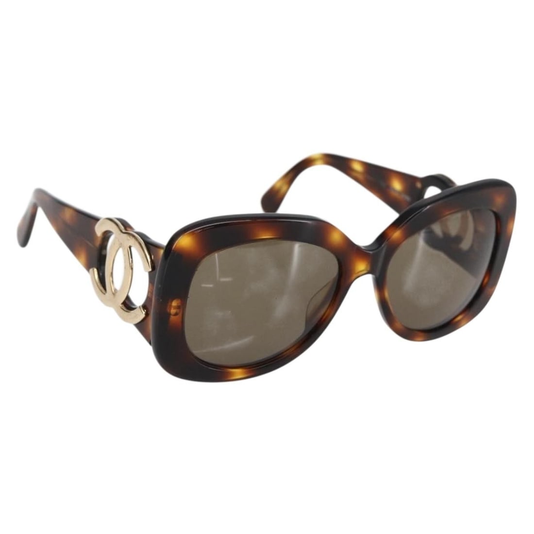 Brown Plastic Gucci Sunglasses Made in Italy (1 of 10)