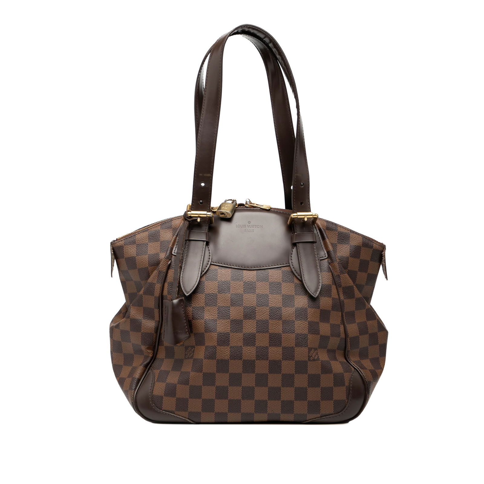 Louis Vuitton Verona MM Shoulder Bag in Damier Ebene Canvas (1 of 7)