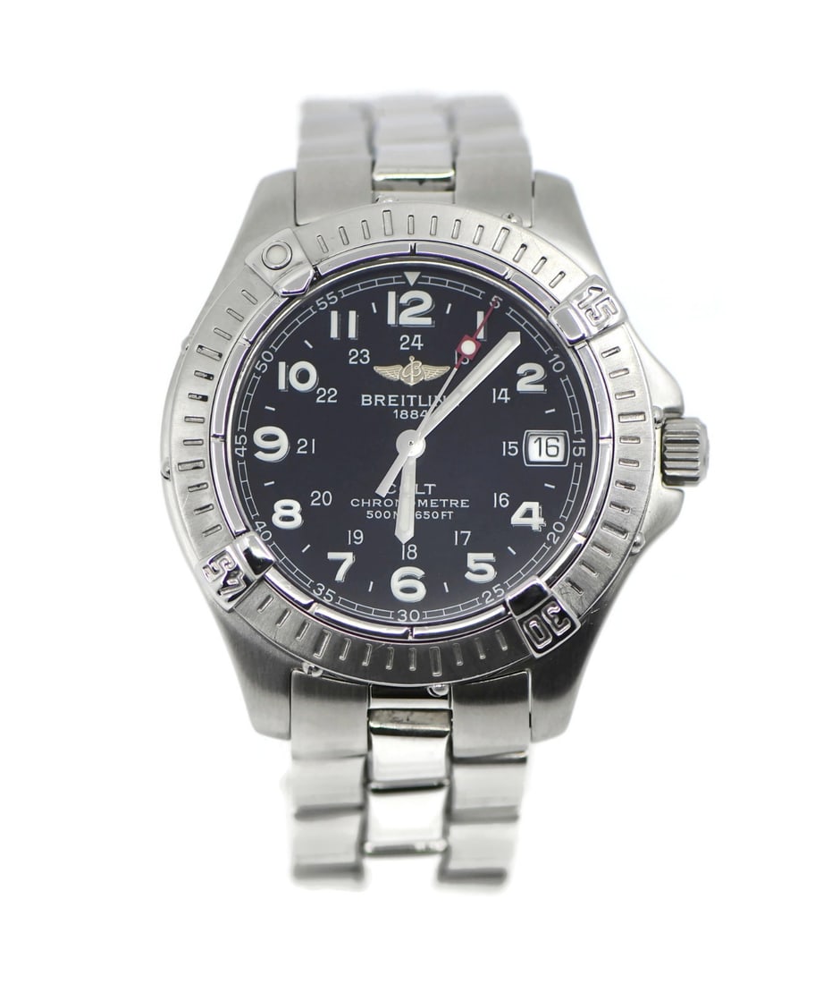 Breitling Colt A74350 Quartz Stainless Steel Watch with Box (1 of 5)