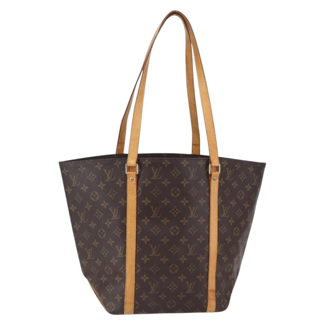 Louis Vuitton Monogram Canvas Shopping Tote Bag Brown (1 of 18)