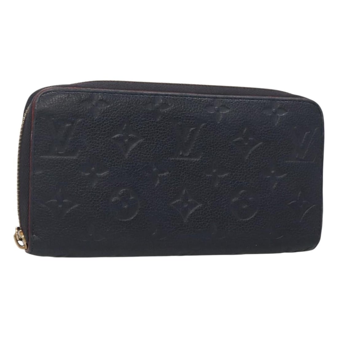 Louis Vuitton Zippy Monogram Empreinte Navy Leather Wallet (1 of 18)