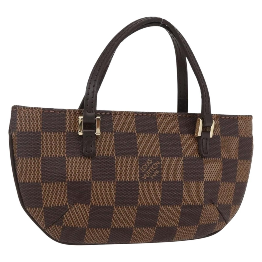 Damier Ebene Canvas Manosque GM Accessory Pouch N51120 by Louis Vuitton: Damier Ebene Canvas Manosque GM Accessory Pouch N51120 by Louis Vuitton This is a Louis Vuitton Damier Ebene Manosque GM Accessory Pouch crafted from Damier Ebene canvas. The pouch features a compact