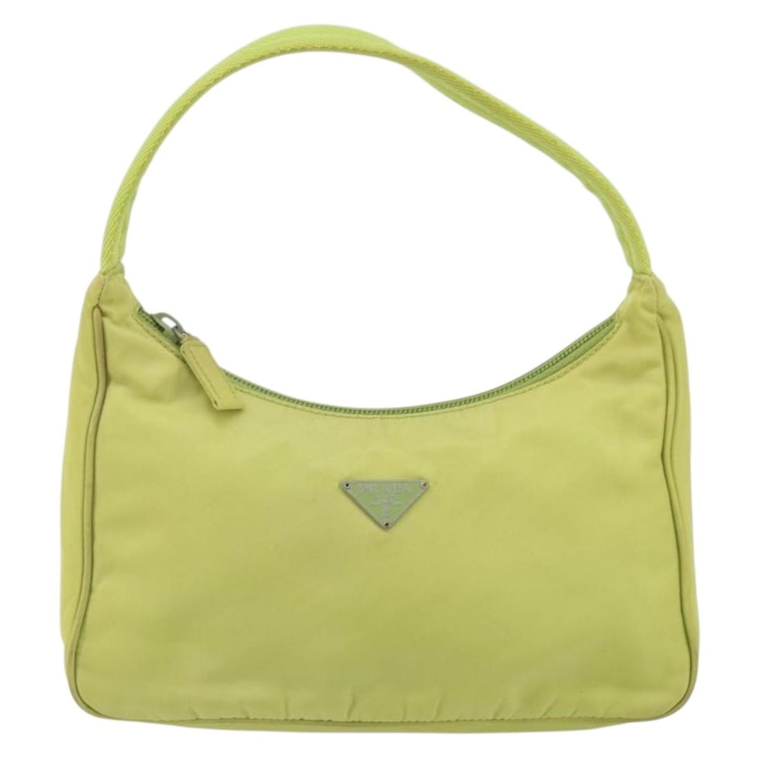 Green Nylon Prada Hobo Shoulder Bag 23cm x 12cm x 7cm Italy (1 of 18)