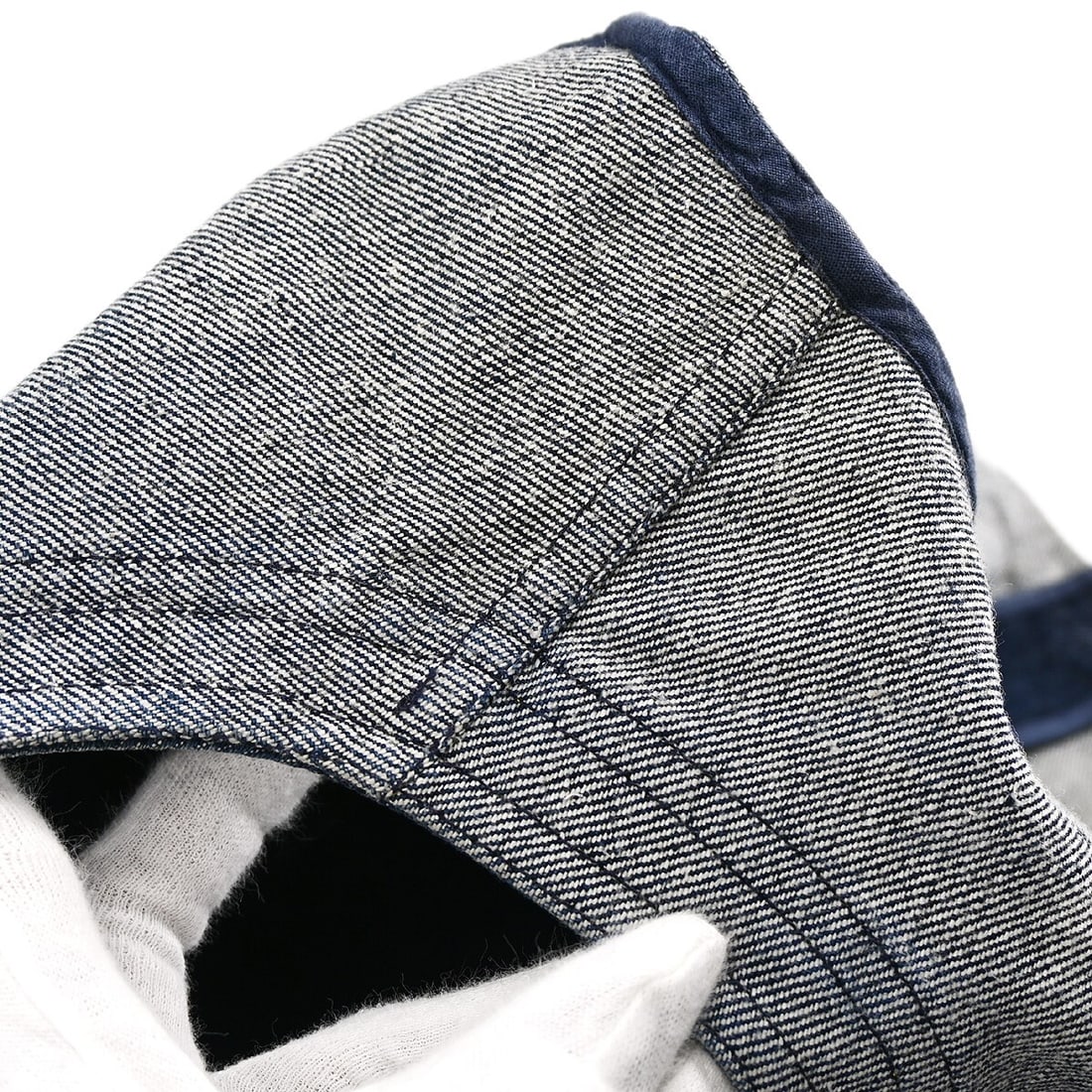 Chanel Vintage Indigo Sleeveless Denim Vest Jacket #40 - 8