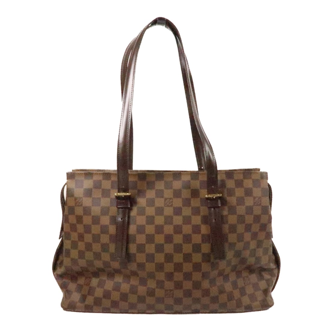LOUIS VUITTON Chelsea Shoulder Bag N51119 Damier Brown Tote (1 of 14)