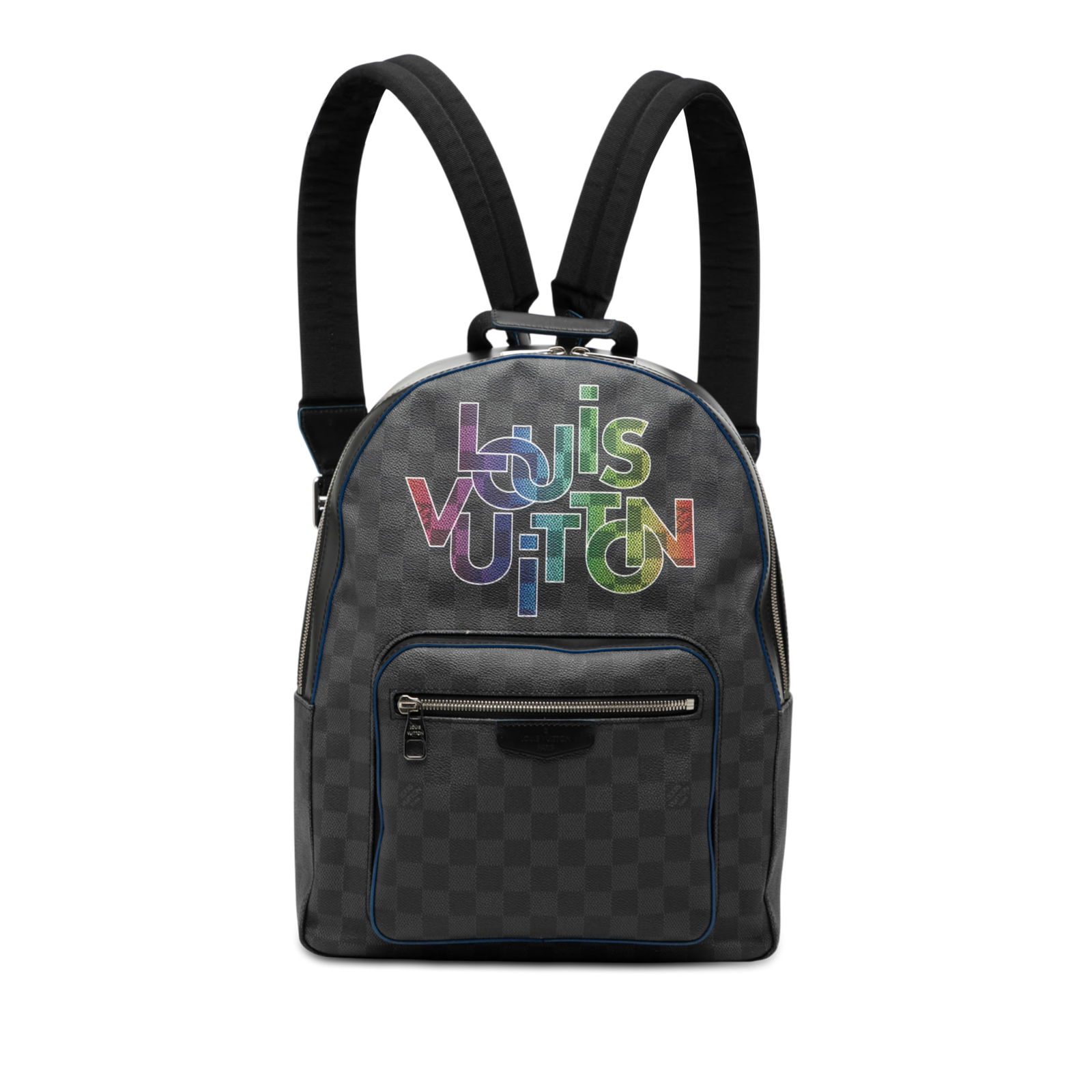 Louis Vuitton Josh Backpack Limited Edition Damier Graphite Rainbow Logo (1 of 7)
