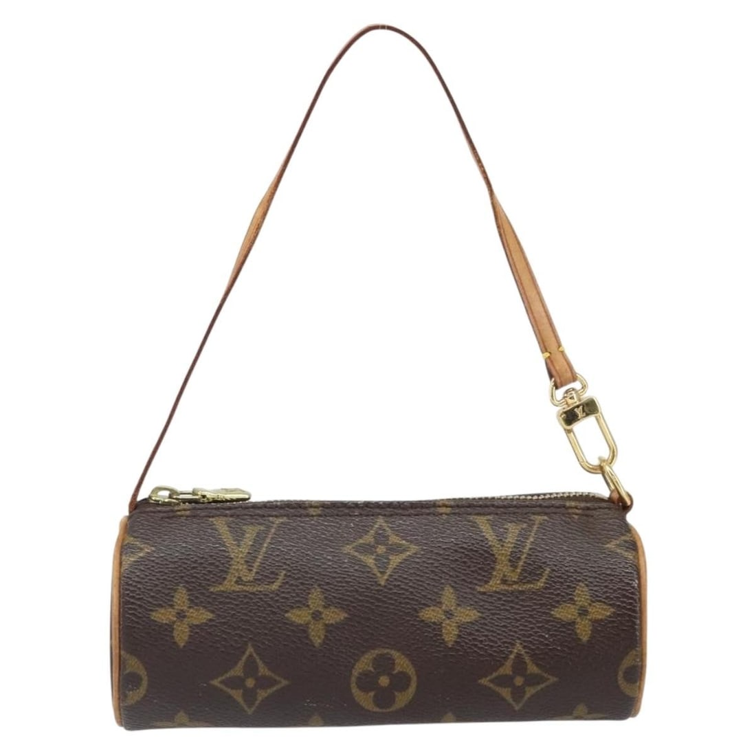 Louis Vuitton Papillon Pochette Brown Monogram Canvas Shoulder Bag (1 of 18)