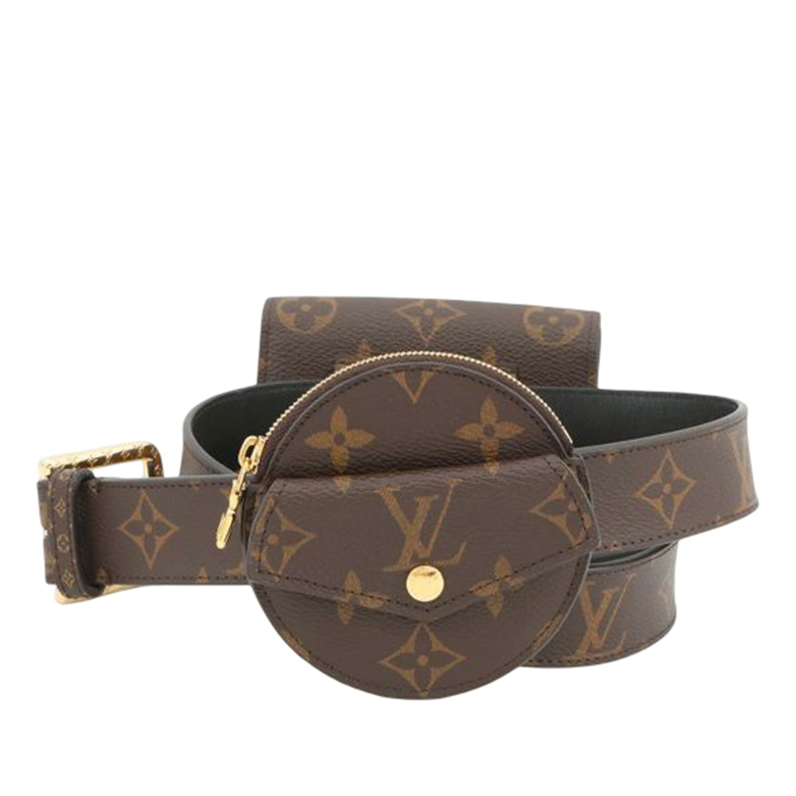 Louis Vuitton Monogram Canvas Daily Multi Pocket 30mm Waist Belt (1 of 15)