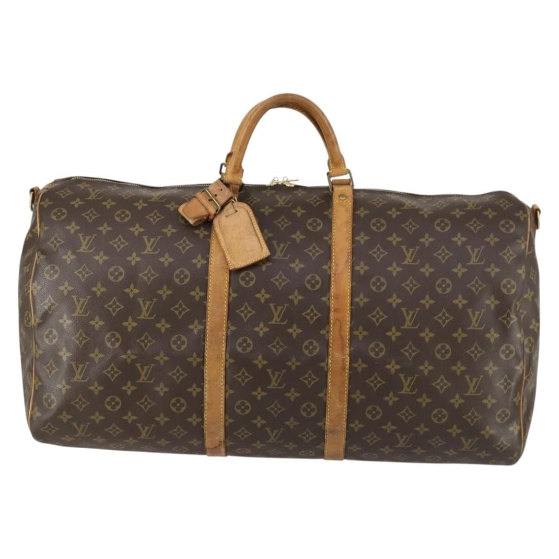 Louis Vuitton Keepall Bandouliere Monogram Canvas Travel Bag Brown (1 of 18)