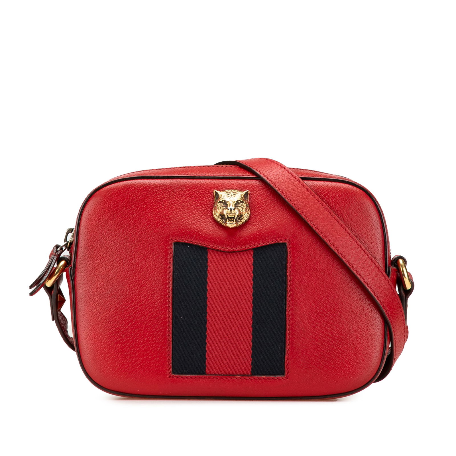 Gucci Red Leather Animalier Web Disco Crossbody Bag: Gucci Red Leather Animalier Web Disco Crossbody Bag Introducing the Gucci Leather Animalier Web Disco Crossbody, a stylish accessory that combines functionality with luxury. This exquisite bag feature