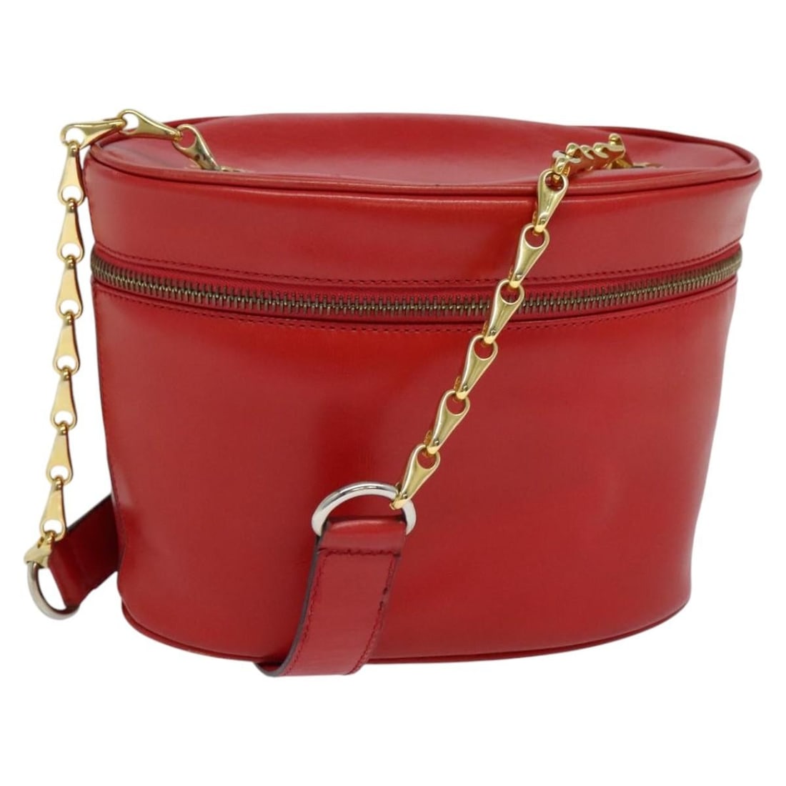 Celine Vanity Red Leather Shoulder Bag 19cm x 15cm x 10cm Italy (1 of 18)
