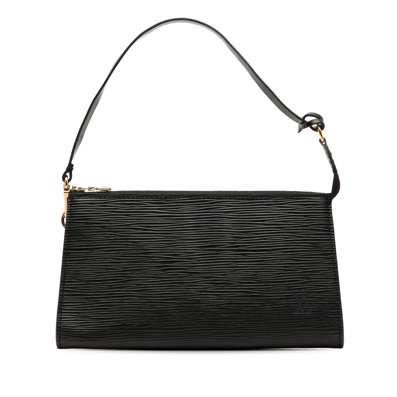 Black Epi Leather Pochette Accessoires Shoulder Bag by Louis Vuitton (1 of 7)