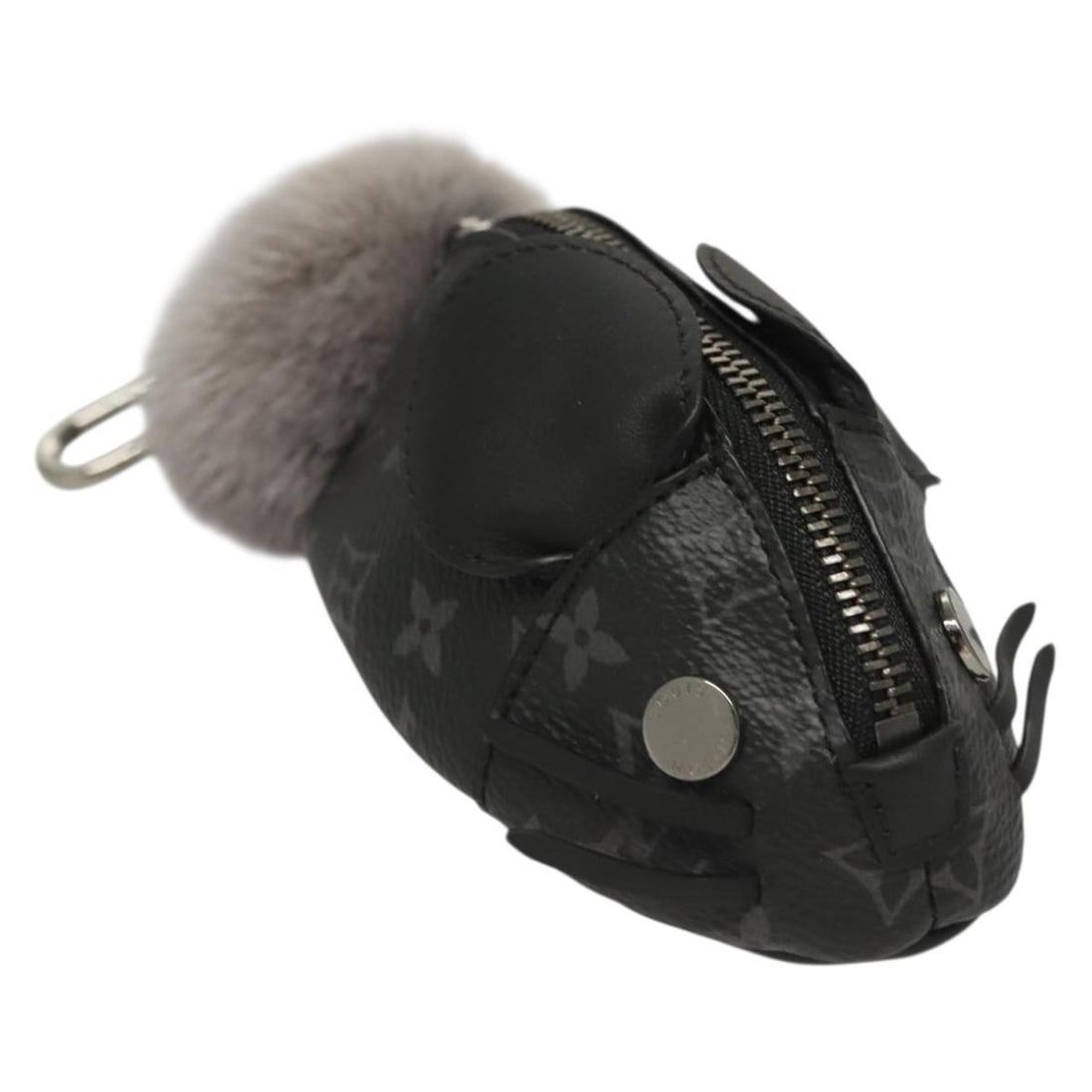 LOUIS VUITTON Monogram Eclipse Chinchilla Coin Purse M00962 Authentic: LOUIS VUITTON Monogram Eclipse Chinchilla Coin Purse M00962 Authentic This Louis Vuitton Monogram Eclipse Coin Purse combines elegance with functionality, crafted from durable Monogram Eclipse Canvas.