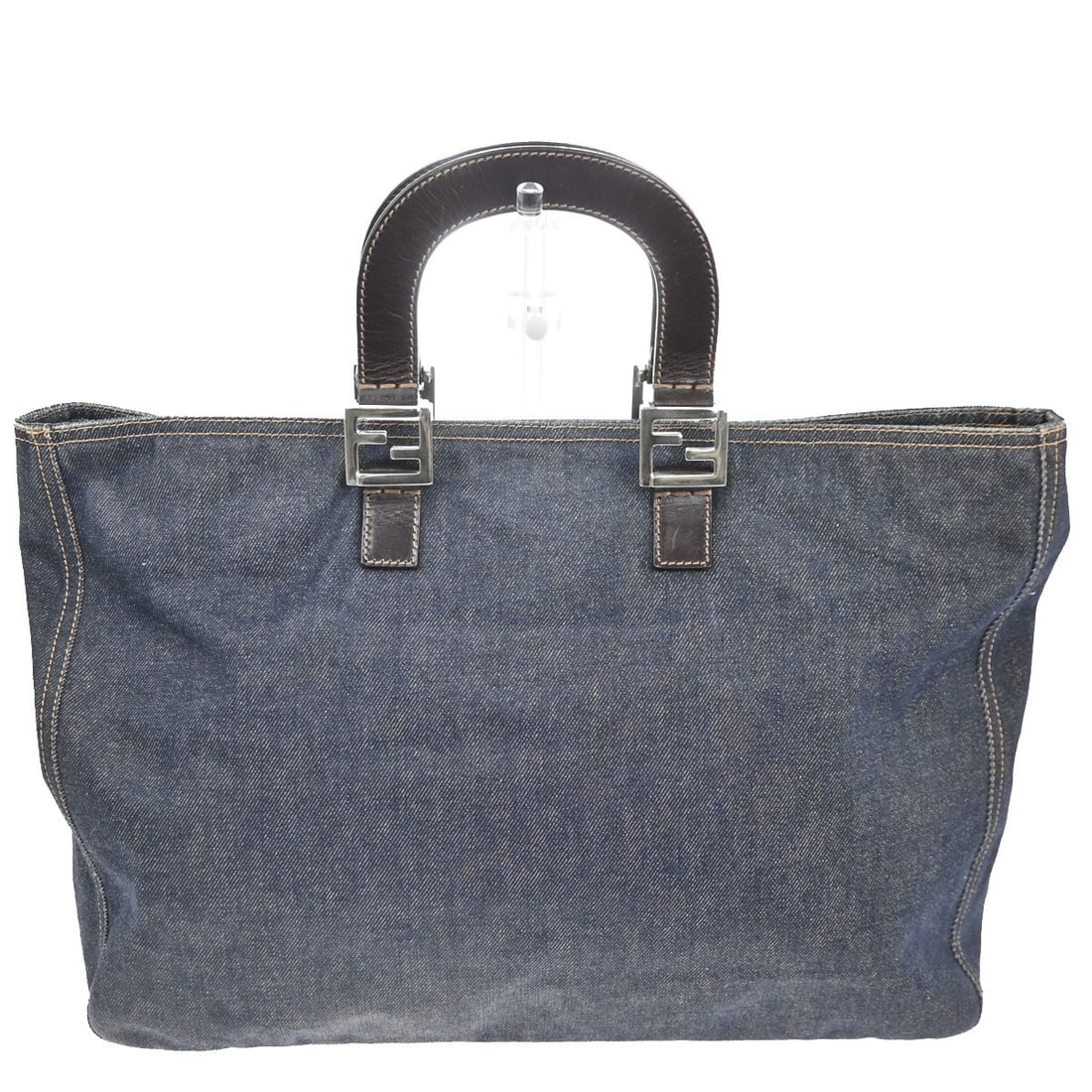 Vintage Fendi Denim Tote Bag 40cm by 30cm by 15cm for Women (1 of 16)