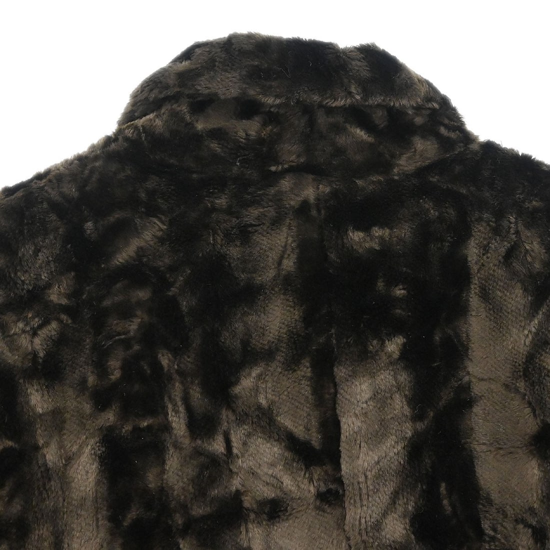 Celine Brown Collared Mid-Length Button Jacket Size 44 - 3