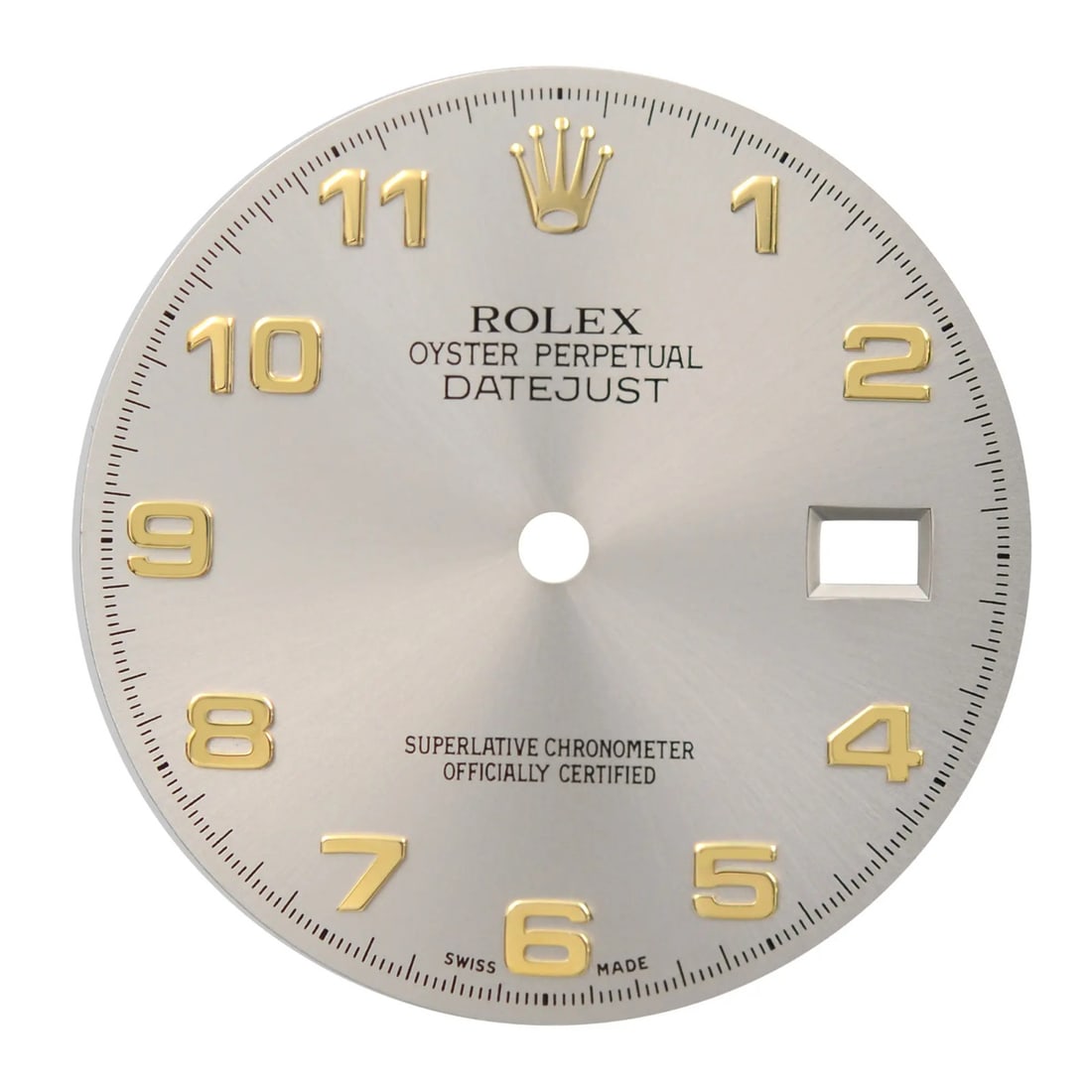 Rolex Datejust 36mm Silver Dial Arabic Numerals Watch 116223: Rolex Datejust 36mm Silver Dial Arabic Numerals Watch 116223 This Rolex Datejust features a 36mm case with a striking silver dial adorned with Arabic numerals, providing a classic and luxurious aesthe