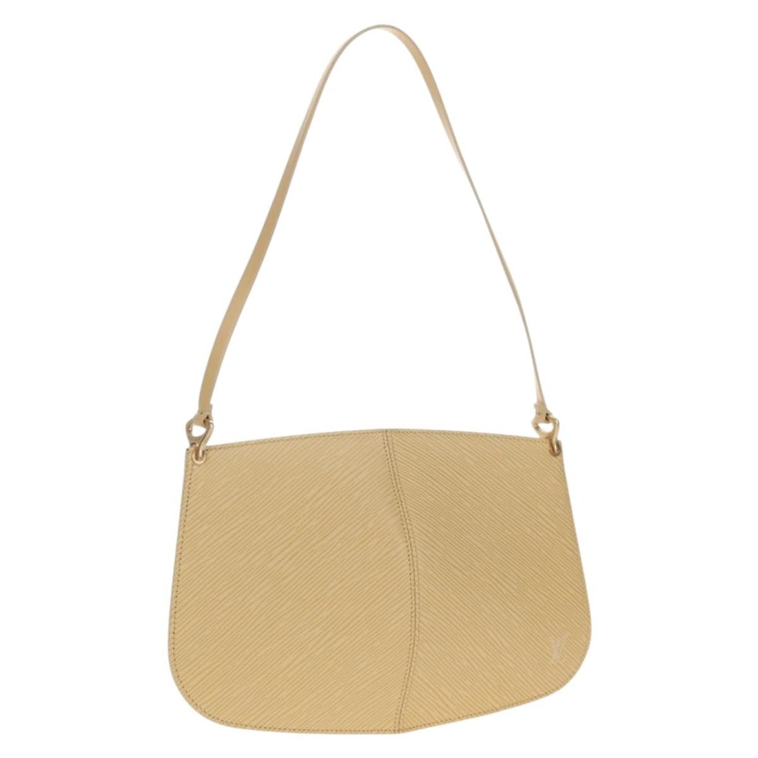 Louis Vuitton Epi Leather Demi Lune Pochette Beige Handbag (1 of 18)