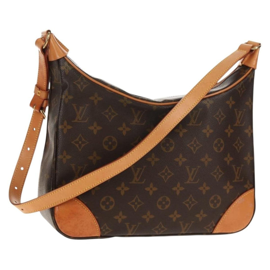 Authentic Louis Vuitton Monogram Boulogne 30 Shoulder Bag M51265 (1 of 18)